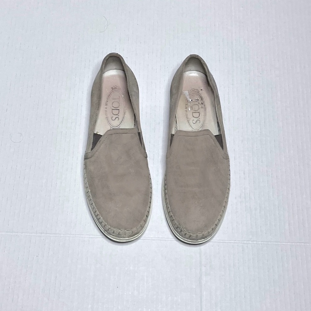 TOD’s Leather Espadrille Loafers - Picture 8 of 10